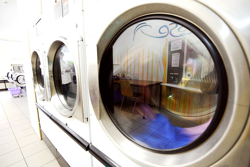 Large-capacity dryers at SB-Waschsaloon Bamberg, Obere Königsstraße
